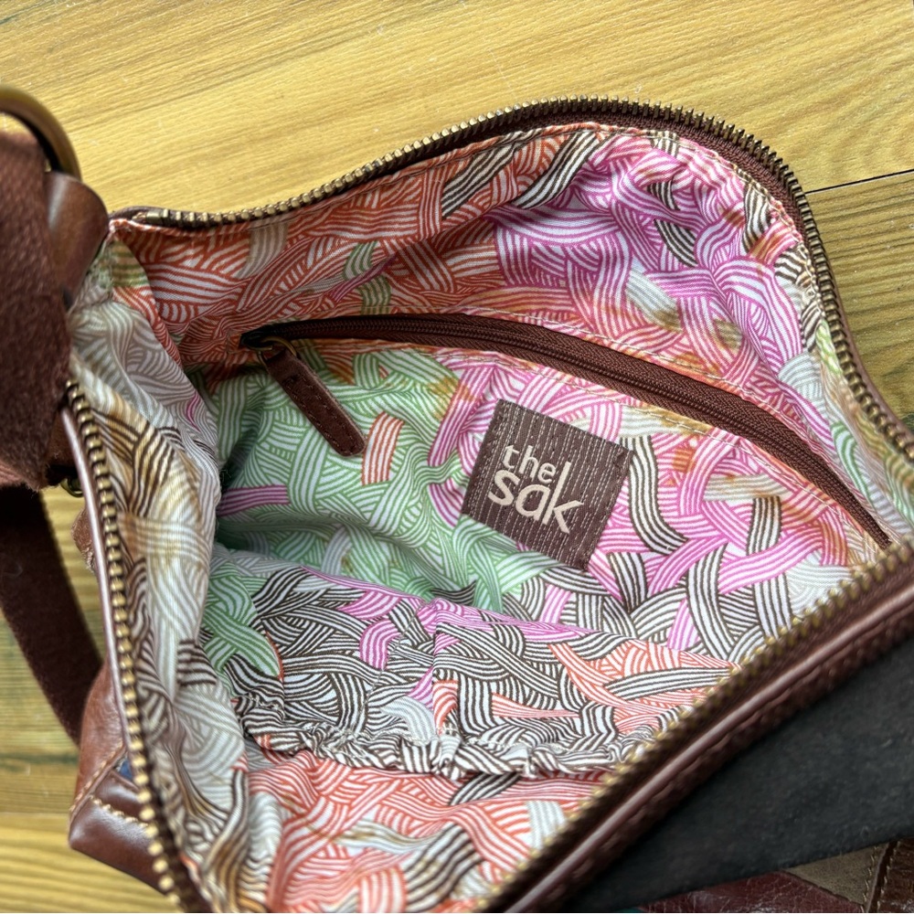 The Sak Multicolor Patchwork Shoulder Bag - image 5